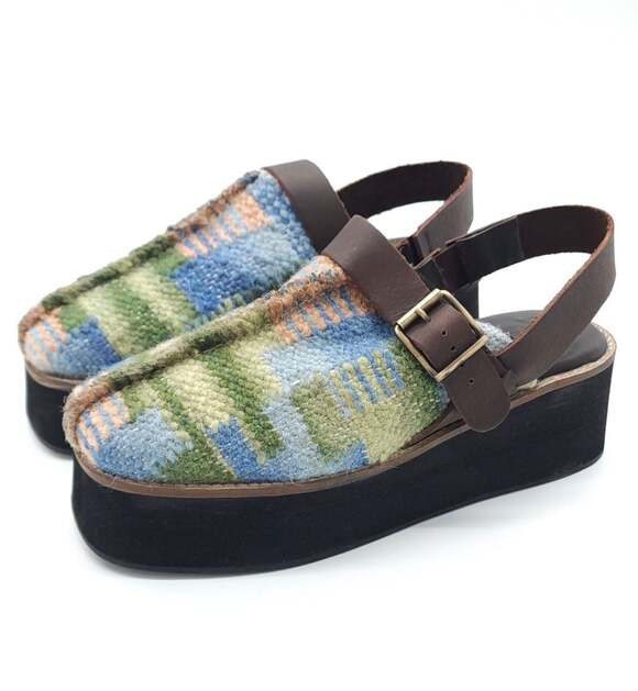 Free People Shoes - Free People Astrid Platform Mule Clogs in Stargazer Mix